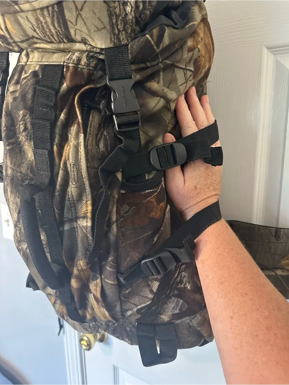 Fieldline Internal Frame Camouflage Hunting Backpack Hip Belt External Pockets
